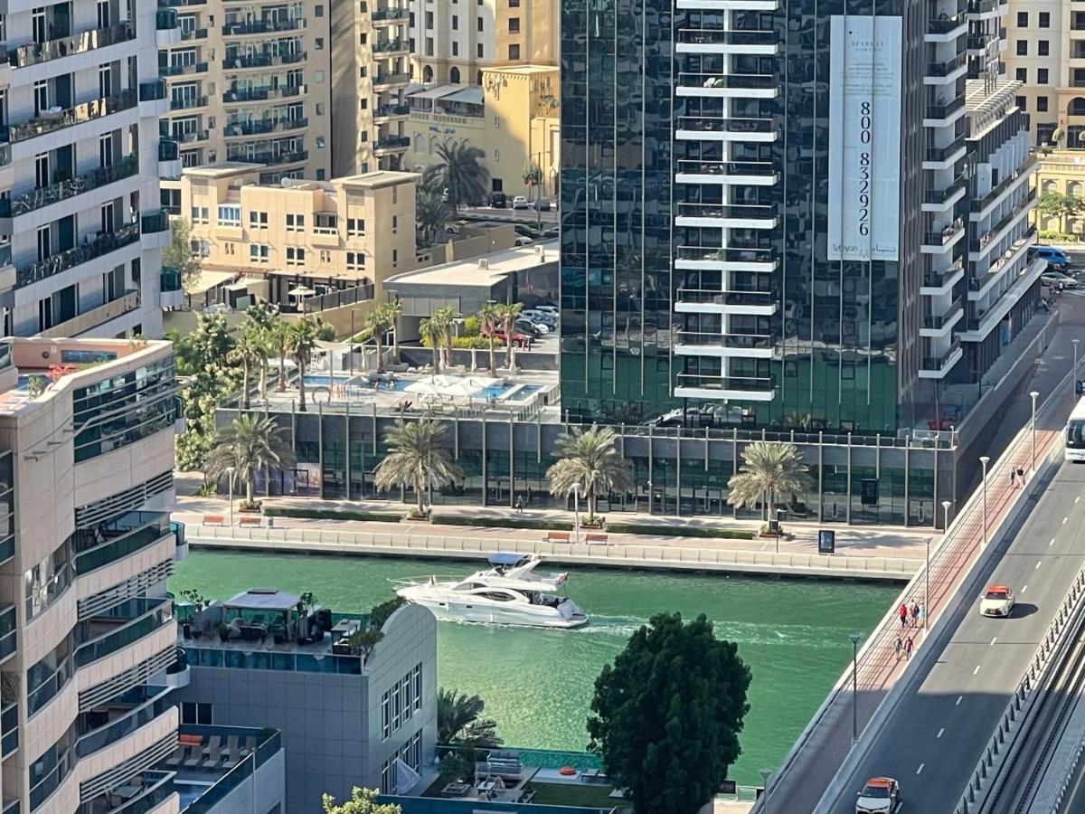 Private Gorgeous Room With Marina View With Shared Kitchen In Shared Apartment Dubai Dış mekan fotoğraf